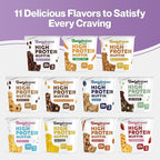 Bootylicious | 25g Protein Muffin | Best Sellers | Low Carb, 16g-18g Fiber, Low Glycimic Index, Low Sugar, 2.32-2.75oz Cup, 12-Pack