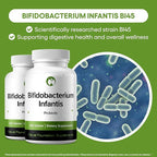 Bifidobacterium Infantis Probiotic Supplement 240 Tablets 3 Billion CFU Probiotics for Men & Women Supports Intestinal Digestive & Gut Health (240, Bifidobacterium Infantis)