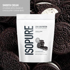 Isopure Zero Carb 100% Pure Whey Isolate Protein Powder, Gluten Free, With Vitamins, Cookies & Cream, 25g Protein Per Serving, 1 Lb, 15 Servings (Packaging May Vary)