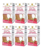 Hyleys Slim Tea Raspberry Flavor - Weight Loss Herbal Supplement Cleanse and Detox - 25 Tea Bags (6 Pack)