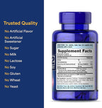 Puritan's Pride Advanced Glucosamine Chondroitin MSM With Vitamin D3 50mcg (2000 IU), Dietary Supplement for Joint Health, 80 Coated Tablets