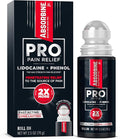 Absorbine Jr. PRO Maximum Strength Lidocaine Roll-On for Targeted Nerve and Muscle Pain Relief, 4% Lidocaine + 1.5% Phenol, Fast Acting & Long Lasting, 2.5 oz