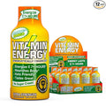 Vitamin Energy Immune+ Extra Strength Energy Shot Mango 12 Pack, 260mg Natural Caffeine, B-Vitamins, Citicoline, Green Tea, Immunity & Focus Support, Zero Sugar, Gluten-Free 1.93 fl oz