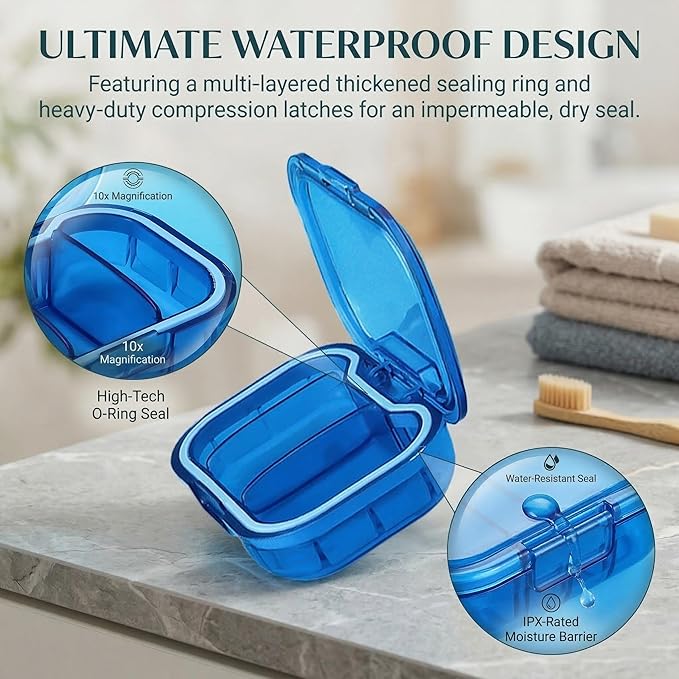 3 Pack 3 Compartment Small Pill Box, Portable Pill Case for Purse and Pocket, Moisture Proof Travel Pill Organizer for Medicine, Vitamins and Fish Oil, Small Pill Organizer Travel Case