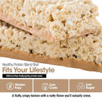 Wonderslim High Fiber Protein Bars, Fluffy Nutter | 15g Protein, 7g Fiber | Low Sugar, Low Carb | Healthy Indulgence | Satisfying, Supports Energy & On-the-Go Convenience, 7 Pack