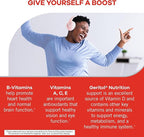 Geritol, Multivitamin Supplement, Contains B-Vitamins, Antioxidants, Vitamins C, E & D and Iron, 27 Essential Vitamins and Minerals, Gluten-Free, Non-GMO, No Artificial Sweeteners, 100 Tablets, 3 Pack