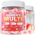 Sugar-Free Women's Multivitamin Gummies - Women Methylated Multivitamin Filled Gummies with Omega-3, Enzymes & Antioxidant Blend to Support Overall Health, Immunity, Hair, Nails & Skin Health - 60 ct