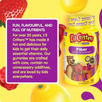 L’il Critters Fiber Daily Gummy Supplement for Kids, for Digestive Support, Berry and Lemon Flavors, 90 Gummies