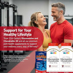 21st Century Glucosamine Chondroitin 750/600mg - Triple Strength, Tablets, 150 Count