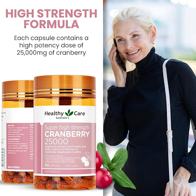 Healthy Care Super Cranberry 25000-90 Capsules