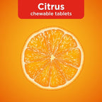 Amazon Basic Care - Chewable Tablets, Immune Support Citrus Chew Tablets, 116 Count