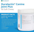 PRN Pharmacal Duralactin Canine Joint Plus Soft Chews - Joint Health Supplement for Dogs & Puppies - Pet Mobility Support - 90 Soft Chews