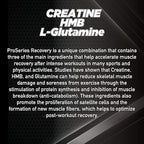 Pro Series Recovery Creatine HMB L-Glutamine is a Powerful Recovery Formula Designed to Accelerate Muscle Repair and Support Lean Muscle Growth After Intense Workouts.