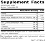 Source Naturals Serene Science L-Theanine with Magnesium and GABA - 60 Tablets