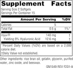 Source Naturals Hyaluronic Acid Injuv 70mg - 30 Softgels