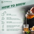 Elephantal Wellness Premium Kidney Herbal Tea | Urinary Tract & Kidney Support with Dandelion, Gravel Root, Goldenrod & Marshmallow | Handmade, Caffeine-Free, Non-GMO Loose Leaf Blend, 2oz, 20 Servings