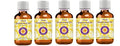 Deve Herbes Pure Grapeseed Oil (Vitis vinifera) Cold Pressed (Pack of Five) 100ml X 5 (16.9 oz)