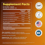 Sandhu's Vitamin D3 K2 Magnesium 5000 IU, 120mcg K2 Capsules 120 Count (Pack of 1) | with VIT B6, Zinc & Quercetin | D3K2 Supports Superior Absorption, Energy, Immune, Muscle Health for Men & Women