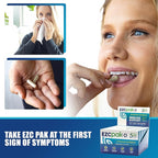 EZC Pak 5-Day Immune System Booster with Echinacea, Vitamin C, Zinc & Vitamin D - Tapered Immune Support Supplement for Adults - Supports Immunity, Easy Travel-Size Supplement Pack - (Pack of 6)