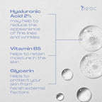 Hyaluronic Acid 2% + B5 Serum 30ml/1oz – USA Made - All Skin Types - Hyaluronic Acid for Face – Hydrating, Plumping & Lightweight – Fragrance Free Skincare – Moisturizing Face Serum for Women