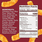 HIPPEAS Chickpea Puffs, All Dressed Barbecue, Gluten Free Snacks, Dairy Free, Vegan, 0.8oz, Pack of 18, 3g Protein, 2g Fiber, Crunchy, Nutritious, Baked Plant Protein Snack, Non-GMO, Kosher