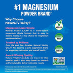 Natural Vitality Calm Magnesium 16 oz Powder | Relaxing Drink Mix | Cherry Flavored Supplement | 325mg Per Serving | Non-GMO, Gluten-Free & Vegan