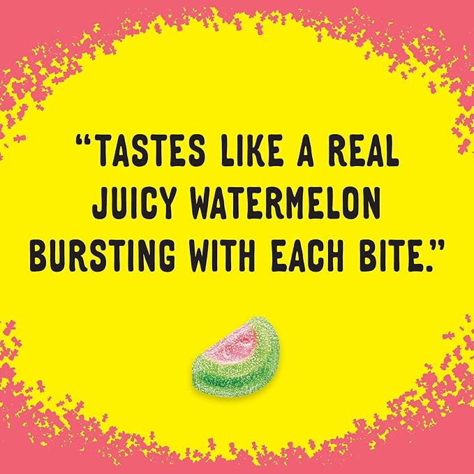 SOUR PATCH KIDS Watermelon Soft & Chewy Candy, Bulk Candy, 24 - 2 oz Bags
