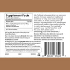me today Ashwagandha Supplement Capsules 3000 mg -High Strength Adaptogen Supplement for Stress Relief, Mental Clarity & Focus – Vegan, Natural Daily Wellness Formula,60 Servings.