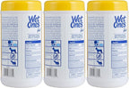 Wet Ones for Pets Antibacterial Dog Wipes, Multi-Purpose Grooming Wipes with Aloe Vera for Paws, Face & Body, Easy Cleanups Between Baths, Tropical Splash Scent, 5.7 in x 7.5 in, 50 Count - 3 Pack