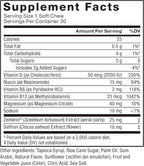 FORCE FACTOR Happy Mood, Mood Support and Mood Balance Supplement to Support Happiness, Positivity, and Stress, Made with Magnesium, Saffron, Zembrin, Non-GMO, Tropical Fruit Flavor, 30 Soft Chews