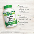 Botanic Choice Digestive Enzyme Complex - Digestive Aid for Healthy Gut Supplement for Better Digestion and Improved Nutrient Absorption to Ease Abdominal Bloating - 90 Pills