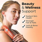 12,000mg Marine Collagen Liquid Shots| High Strength Hydrolyzed Marine Collagen Peptides w/Hyaluronic Acid & Vitamin C for Skin, Hair & Joints | Orange, 14 Daily Servings 30ml
