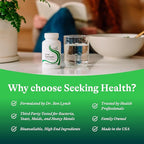 Seeking Health Liver Nutrients - Health Supplement for Glutathione Production Support - Liver Cell Function Support with Milk Thistle, Alpha-Lipoic Acid & N-Acetyl-L-Cysteine - 60 Capsules