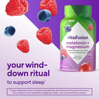Vitafusion 150 Count 50 mcg BlackBerry and Strawberry Flavored