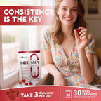 inGreens Collagen Peptides Gummies for Women - 5000mg Hydrolyzed Marine Collagen, Sugar Free with Type I,II,III & Biotin, 90 Count