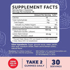 Magnesium Calming Gummies for Children | Strawberry | Relaxation & Natural Wake-Sleep Cycles | Relaxing Magnesium for Kids with Chamomile & Lemon Balm | Non-GMO, Gluten-Free | Calm Gummies 60ct