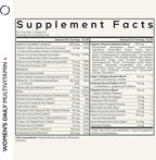 Codeage Women’s Daily Multivitamin, 25+ Vitamins & Minerals, Fermented, Organic Whole Foods, Probiotics Supplement - Vitamin A, B, C, D, E & K, Omega 3, Zinc – Vegan - 120 Capsules
