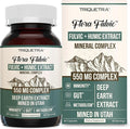 Flora Fulvic | Fulvic Acid + Humic Acid Complex – 550 mg |Mined in Utah, Prehistoric Deep Earth Extract | Immunity, Gut, Digestion – Natural Trace Mineral Complex, Fulvic Acid Supplement – 60 Capsules