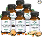GLX3 Green Lipped Mussel Oil Capsules for Joint and Muscle Support | Extra-Strength ETA, EPA, DHA Omega-3 Green Lipped Mussel Supplement for Comfort, Flexibility & Recovery by HakaLife GLX3