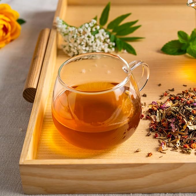 Rishi Tea Valerian Dream Herbal Tea - Organic Sachet Bags, Caffeine Free, Calming Botanical Blend with Valerian Root - 30 Count