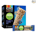 KIND Kids Granola Bars, Blueberry Muffin, Gluten Free, Low Sodium, Peanut and Tree Nut Free Snacks, 5g Protein, 5 Count