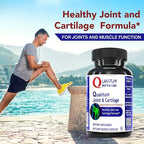 Quantum Joint & Cartilage Support Supplement - for Men & Women, Joint Mobility and Muscle Health, Cartilage Repair, Gluten Free, Plant-Sourced, Non-GMO - 90 Capsules