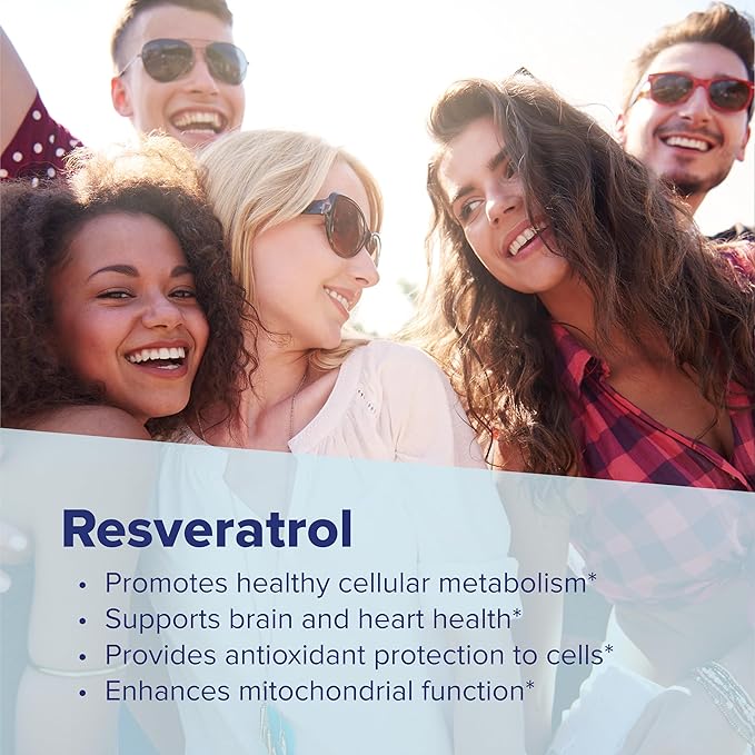 Superior Source Resveratrol 100 mg - Dietary Supplement for Healthy Aging - Supports Brain & Heart Health - Non-GMO & Gluten-Free - 60 MicroLingual Instant-Dissolve Tablets