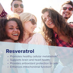 Superior Source Resveratrol 100 mg - Dietary Supplement for Healthy Aging - Supports Brain & Heart Health - Non-GMO & Gluten-Free - 60 MicroLingual Instant-Dissolve Tablets