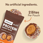 RXBAR Protein Energy Bites, Gluten Free Energy Snacks, Protein Snacks, Dark Chocolate Peanut Butter (60 Bites)
