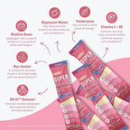Nello Superbalance Hormonal Support Drink Mix, SRI-81 Shatavari, Myo-Inositol, Rhodiola Rosea, Vitamin C, Magnesium, Theobromine, Blueberry Acai (Pack of 20)