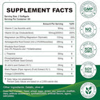 Cortisol Supplements for Women and Men Softgels, Cortisol Manager 10-in-1 with Magnesium Ashwagandha Rhodiola L-Theanine Balanced Cortisol Levels for Relaxation Focus Cognitive Night Support 180 Count