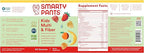 SmartyPants Kids Multivitamin Gummies and Fiber Supplement: Vitamin D3, C, Vitamin B12, B6, A, Zinc, Biotin, Inositol, Fiber Gummies, Three Fruit Flavors, 120 Count (30 Day Supply)