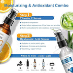 100% Pure Hyaluronic Acid Serum for Face Neck Body with Vitamin C Vitamin E for Skincare Hydrate, Moisturizer, Plump Skin, Reduce Wrinkles, Anti Aging Serum, 2 Oz