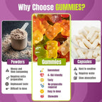 TrueSeaMoss Sea Moss Elderberry Gummies for Adults & Kids – with Burdock Root, Bladderwrack – 60 Gummies (Pouch May Vary)